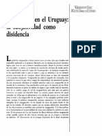 Vanguardia en El Uruguay La Subjetividad Como Disidencia