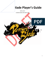 Demon Blade Players Guide - Draft 0.0.3