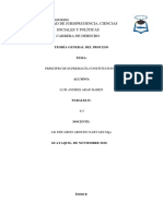 Principio Supremacía Constitucional Ensayo