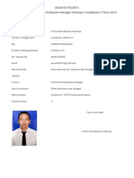 Biodata - Peserta - I PUTU ADI SANJAYA