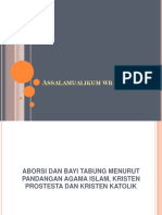 Aborsi Dan Bayi Tabung