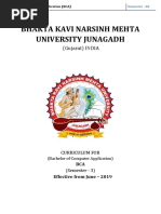 BCA Sem-III & IV (NEW) 2019 PDF