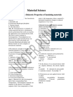 MCQ - Unit 1 - Dielectric Properties