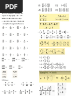 Simplicacion Fracciones, Numeros Enteros