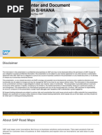 Document Center and Document Management in S4hana 01