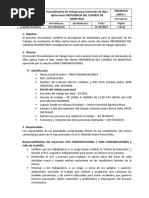 1 Procedimiento de Trabajo Instalación de Fibra Óptica Hacia El Local de