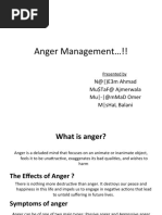 Anger Management !!: N@ - ) E3M Ahmad Mu$Taf@ Ajmerwala Mu - @mmad Omer M - Shal Balani