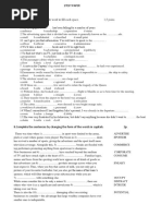 Test Paper Engleza 12 R 1 .Travel Media Causative Inversion