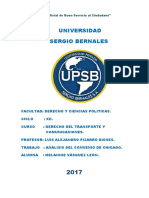 Analisis y Conclusiones Del Convenio de Chicago