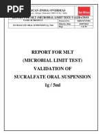 Annexure - 1 MLT Validation