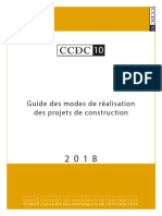 CCDC 10 - 2018 Guide Des Modes de Réalisation Des Projets de Construction