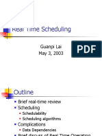 Real Time Scheduling