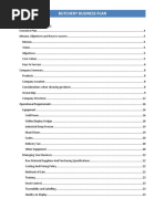 Contents Table Butchery Business Plan