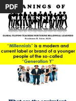 Meanings of Millennials PPT Presentation 2 DR para Giron PDF