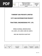 PTS - Piping Material Specification - 3C1 - R0