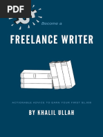 Become A Freelance Writer Ebook