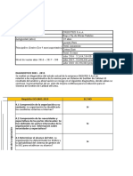 Diagnostico de Textil Iso 9001