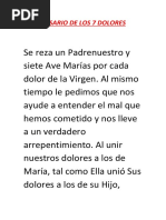 Dolores de La Virgen María PDF