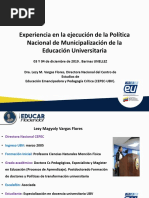 Unellez 2019. Congreso de Educación Municipalizada y Territorializada