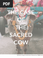 The Case of The Sacred Cow