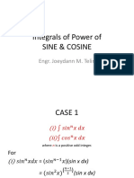 Trigonometric Powers