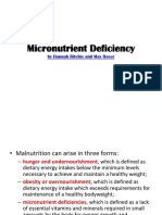 Micronutrient Deficiency