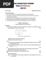 Icse-Question-Paper-Solved - Phy - 2015 2