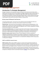 Strategic Management of Malaysian Airline