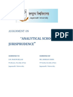 Analytical School of Jurisprudence