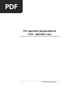 Pre Operative Preparation PDF