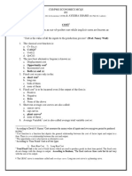 Economics MCQS by Akhtar Saba & Ayesa Shams