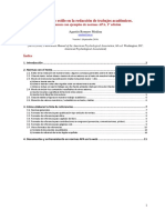 Normas de Estilo en La Redacción de Trabajos Académicos