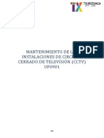 Mantenimiento CCTV