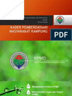 Kader Pemberdayaan Masyarakat Desa