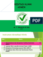 Akreditasi Klinik Pokja Admen (Bab 1)