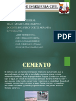 Quimica Del Cemento