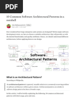 10 Common Software Architectural Patterns in A Nutshell PDF