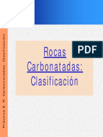 Clasificacion Calizas PDF