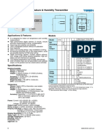 Teren H1N Wall Mount Temp & Hum PDF