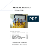 Laporan Hasil Presentasi