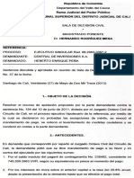 Abuso en El Llenado de Pagare Carta de Instrucciones - Ejecutivo PDF