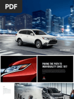 2018 Mitsubishi Outlander Brochure PDF