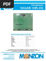 Ficha Sullair 16bs 60l PDF