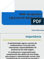 Calculo de Medicamentos