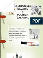 Efectos Del Salario