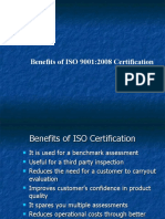 Benefits of ISO 9001 2008 Certification