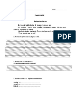 Test CLR Patria Mea