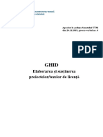 Ghid Elaborarea Si Sustinerea Proiectelor Tezelor de Licenta