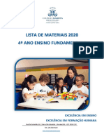 Ensino Fundamental I Lista 4º Ano