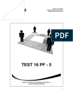 Cuadernillo 16PF-5